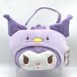 Kuromi‎ Halloween/Easter Basket Hello Kitty and Friends Plush Purple Kawaii Bag